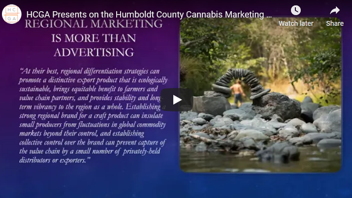 Read more about the article Presentation of Humboldt County Cannabis Marketing Assessment